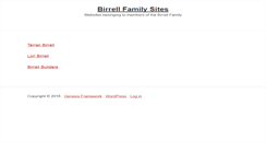 Desktop Screenshot of birrell.us